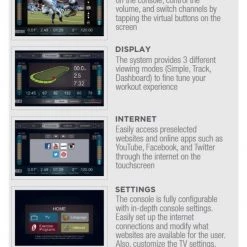 Spirit Fitness CR800 Recumbent Exercise Bike With TFT Console Cardio