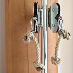 Strength WaterRower NOHrD Slim Beam Single Weight Stack Cable Pulley Machine - Walnut Wood