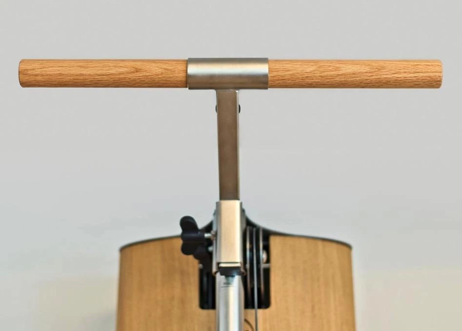 Strength WaterRower NOHrD Slim Beam Single Weight Stack Cable Pulley Machine - Cherry Wood