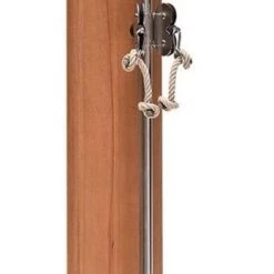 Strength WaterRower NOHrD Slim Beam Single Weight Stack Cable Pulley Machine - Cherry Wood