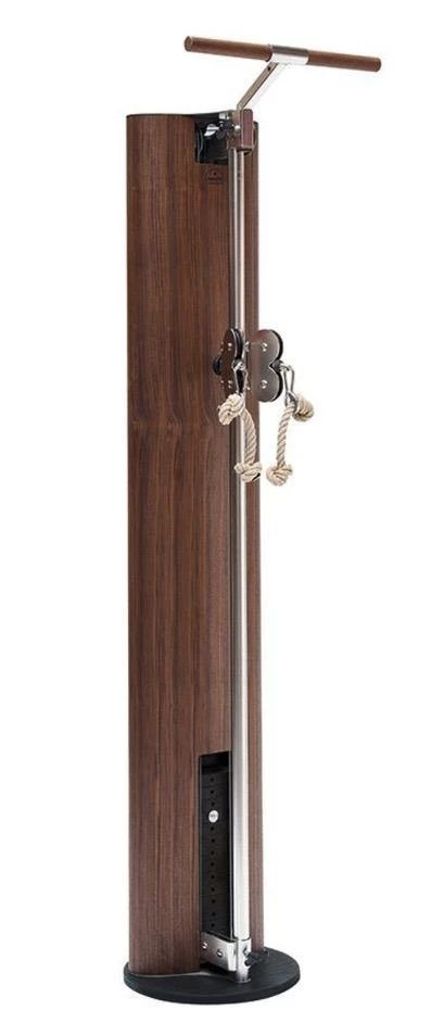 Strength WaterRower NOHrD Slim Beam Single Weight Stack Cable Pulley Machine - Walnut Wood