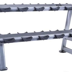 Dumbbell Racks Jordan Dumbbell Rack Oval Frame (5 Pair - 2 Tier)