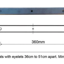 Fitness Mad Club Aerobic Mat With Eyelets 9.5mm Gym Mats