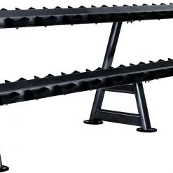 Jordan Dumbbell Rack Oval Frame (12 Pair - 2 Tier)