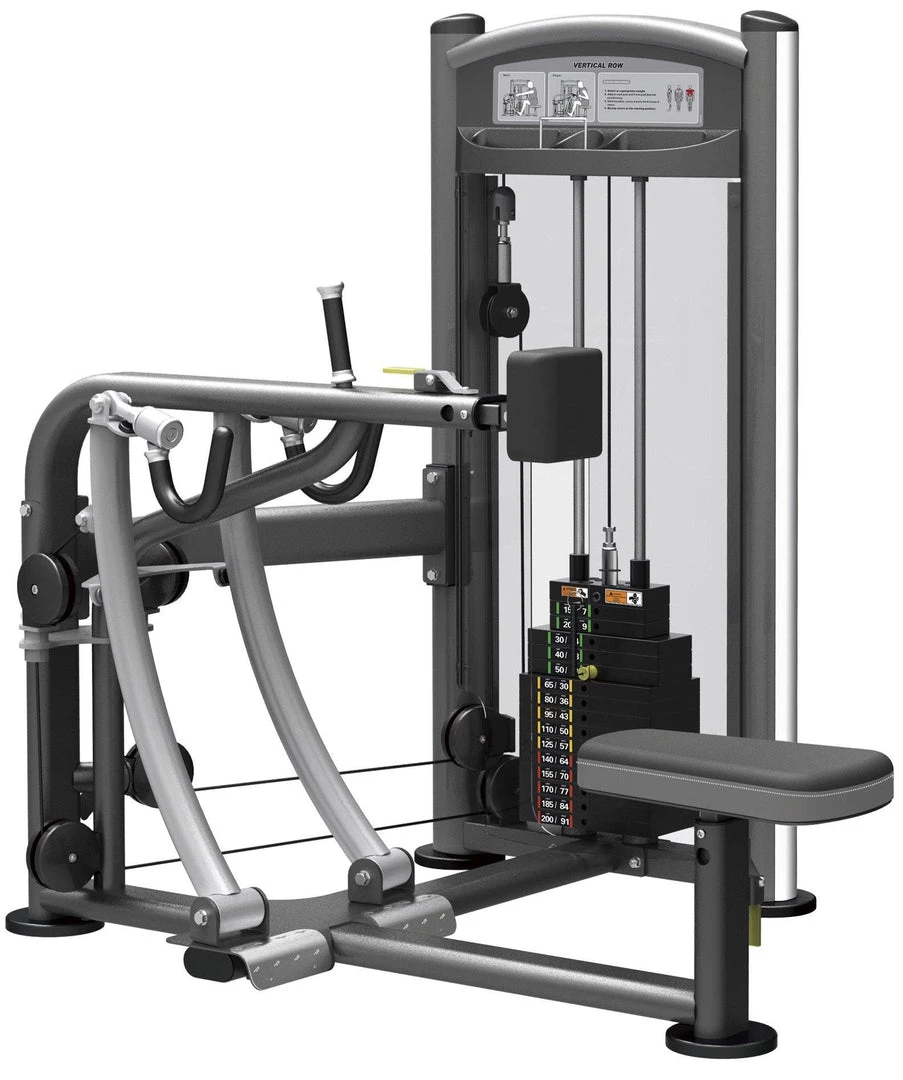 GymGear Elite Series Seated Row Selectorised Station