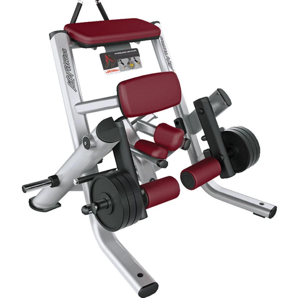 Life Fitness Signature Series Kneeling Leg Curl Plate Loaded Strength