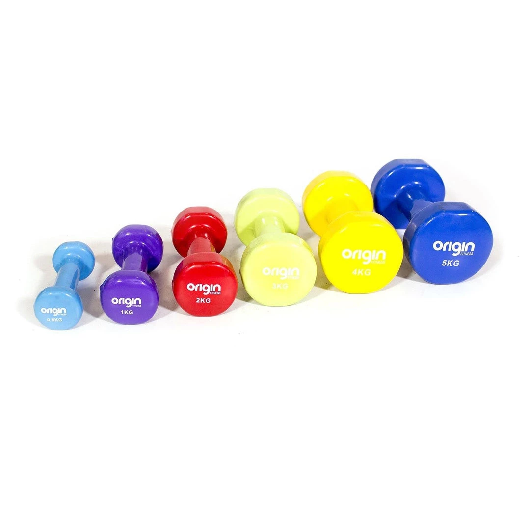 Origin Vinyl Studio Dumbbells (Up To 5kg)