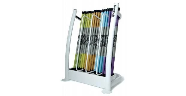 Reebok Training Bar VIPR Rack Silver