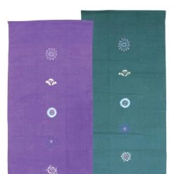 Yoga Mad Fitness Mad Cotton Yoga Rug - Chakra Pattern Gym Mats
