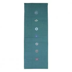 Yoga Mad Fitness Mad Cotton Yoga Rug - Chakra Pattern Gym Mats
