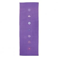 Yoga Mad Fitness Mad Cotton Yoga Rug - Chakra Pattern Gym Mats