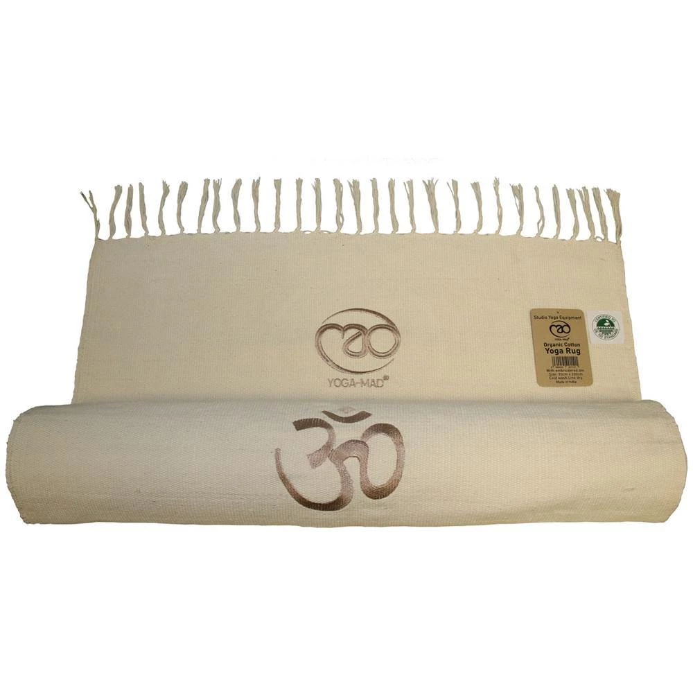 Yoga Mad Gym Mats Fitness Mad Organic Cotton Yoga Rug