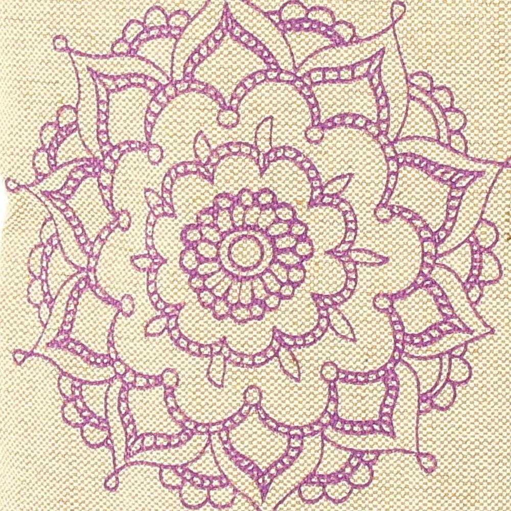 Yoga Mad Shingle “Sand” Bag Patterned Purple