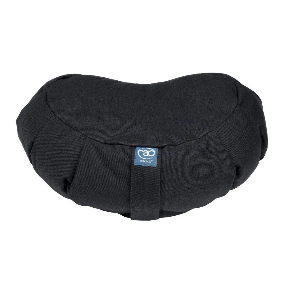 Yoga Mad Studio Fitness Mad Pleated Crescent Zafu