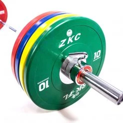 Zhangkong IWF Steel Insert Coloured Weight Plates (up To 25kg)